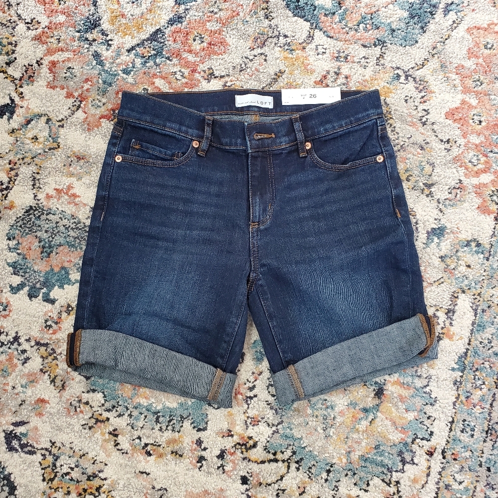 LOFT Bermuda style shorts